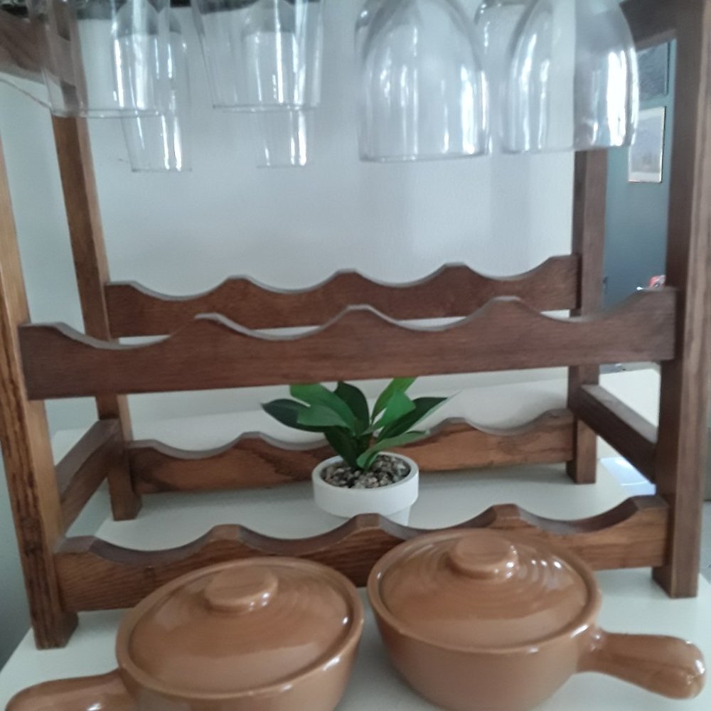 Vintage Soup Crocks with Covers - Set of Two